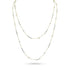 trios blue diamond delicate station necklace<br>in yellow gold <span class='visuallyhidden'>Call, text 323-404-2959 for shopping help.</span>