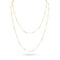 trios white diamond delicate station necklace<br>in yellow gold <span class='visuallyhidden'>Call, text 323-404-2959 for shopping help.</span>