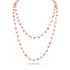 freshwater pearls hand-selected<br>for their array of pink hues <span class='visuallyhidden'>Call or text 323-404-2959 if you need shopping assistance.</span>