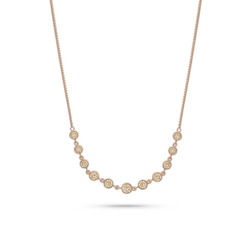 in champagne diamonds and rose gold <span class='visuallyhidden'>Call, text 323-404-2959 for shopping help.</span>