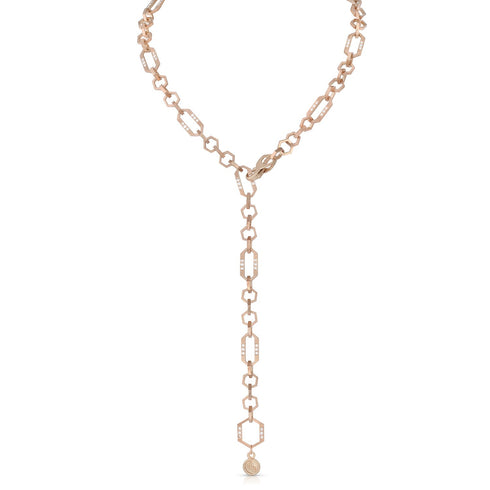 clasped lariat-style <span class='visuallyhidden'>Contact the Beverly Hills store at 323-404-2959 or through this website for shopping assistance.</span>