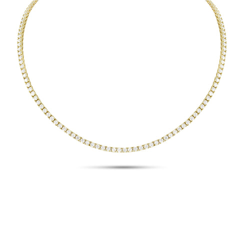 in white diamonds and yellow gold,<br>inline setting <span class='visuallyhidden'>Contact the Beverly Hills store at 323-404-2959 or through this website for shopping assistance.</span>