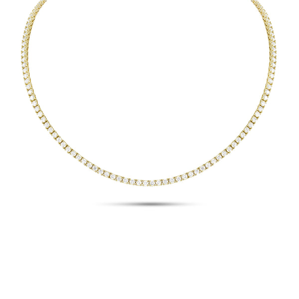 in white diamonds and yellow gold,<br>inline setting <span class='visuallyhidden'>Contact the Beverly Hills store at 323-404-2959 or through this website for shopping assistance.</span>