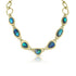 stunning Australian opal, blue diamond,<br>black diamond, and yellow diamond one of a kind necklace by Dominique Cohen <span class='visuallyhidden'>Call or text 323-404-2959 if you need shopping assistance.</span>