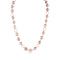 high lustre pink pearl and hex link neclace in rose gold <span class='visuallyhidden'>Call, text 323-404-2959 for shopping help.</span>
