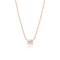 fancy pink diamond, white diamond five diamond cluster pendant necklace, choker length<br>in 18k rose gold on an adjustable chain <span class='visuallyhidden'>Call or text 323-404-2959 if you need shopping assistance.</span>