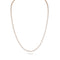22 inch 18 carat tennis necklace, in 14k rose gold <span class='visuallyhidden'>Call, text 323-404-2959 for shopping help.</span>