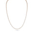 22 inch 18 carat tennis necklace, in 14k rose gold <span class='visuallyhidden'>Call, text 323-404-2959 for shopping help.</span>