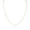delicate keshi pearl chain necklace<br>in 18kyellow gold <span class='visuallyhidden'>Call or text 323-404-2959 if you need shopping assistance.</span>