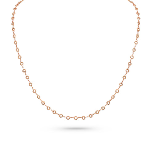A beautiful 18k rose gold chain you will wear and wear <span class='visuallyhidden'>Call, text 323-404-2959 for shopping help.</span>