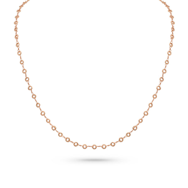 A beautiful 18k rose gold chain you will wear and wear <span class='visuallyhidden'>Call, text 323-404-2959 for shopping help.</span>