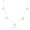 The original five-coin necklace by Dominique Cohen, as seen on The Newsroom, here in 18k white gold <span class='visuallyhidden'>Call, text 323-404-2959 for shopping help.</span>