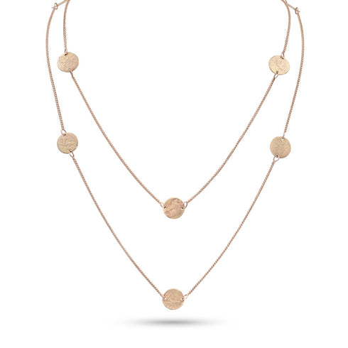 griffin coin and box chain long station necklace, in yellow gold <span class='visuallyhidden'>Call, text 323-404-2959 for shopping help.</span>