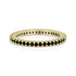 black diamond eternity stack ring,<br>tall style,<br>in yellow gold <span class='visuallyhidden'>Call or text 323-404-2959 if you need shopping assistance.</span>