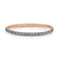 Dominique Cohen must-have diamond delicate eternity ring in blue diamonds and rose gold <span class='visuallyhidden'>Call, text 323-404-2959 for shopping help.</span>