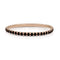 Dominique Cohen must-have diamond delicate eternity ring in black diamonds and rose gold <span class='visuallyhidden'>Call, text 323-404-2959 for shopping help.</span>