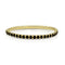 Dominique Cohen must-have diamond delicate eternity ring in black diamonds and yellow gold <span class='visuallyhidden'>Call, text 323-404-2959 for shopping help.</span>