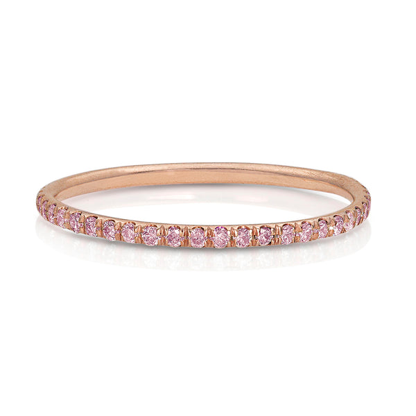 designer fave, client fave<br>microdiamond eternity stack ring, in pink diamonds <span class='visuallyhidden'>Call or text 323-404-2959 if you need shopping assistance.</span>