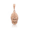 Dominique Cohen diamond-kissed Buddha enhancer, on hinged bail, in 18k rose gold <span class='visuallyhidden'>Call or text 323-404-2959 if you need shopping assistance.</span>
