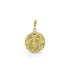 Dominique Cohen diamond-kissed bee coin enhancer, on hinged bail, in 18k yellow gold <span class='visuallyhidden'>Call or text 323-404-2959 if you need shopping assistance.</span>