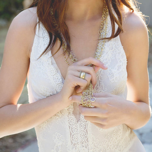 shop the look > cascades of gold <span class='visuallyhidden'>Call, text 323-404-2959 for shopping help.</span>