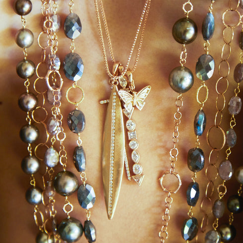 up close, shop the look > bold allure,<br>a rose gold collection shown here in yellow gold <span class='visuallyhidden'>Call or text 323-404-2959 if you need shopping assistance.</span>