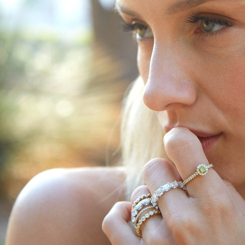 white diamond, white gold sis (ring finger)<br>shop the look > beeing there <span class='visuallyhidden'>Contact the Beverly Hills store at 323-404-2959 or through this website for shopping assistance.</span>