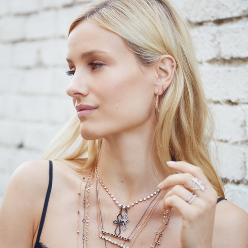 swap in for rose gold big sis in lieu of the deco cross enhancers<br>shop the look > contrast splendor <span class='visuallyhidden'>Call or text 323-404-2959 if you need shopping assistance.</span>