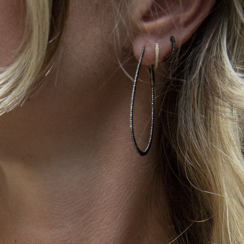 in black diamonds, and in yellow gold <br>shop the look > honeybee <span class='visuallyhidden'>Call or text 323-404-2959 if you need shopping assistance.</span>