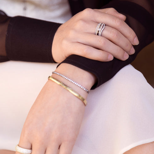 with rose gold sis, and friends<br>shop the look > irresistible you <span class='visuallyhidden'>Call or text 323-404-2959 if you need shopping assistance.</span>