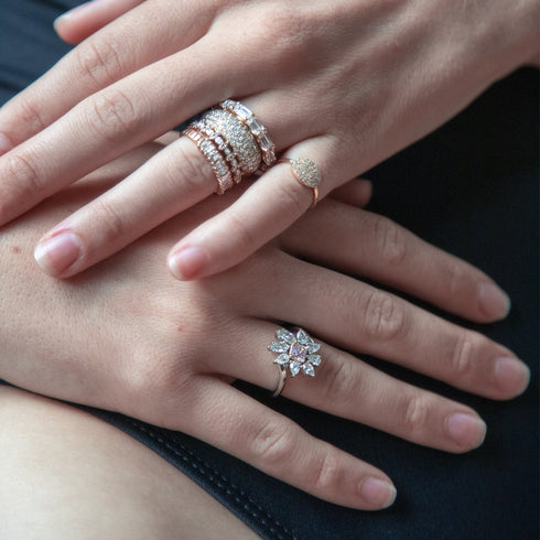 rose gold sis, and friends<br>shop the look > milk and honey (coming soon) <span class='visuallyhidden'>Call or text 323-404-2959 if you need shopping assistance.</span>