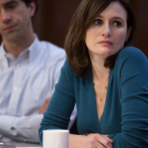 on actress Emily Mortimer playing Mackenzie Mchale in HBO’s The Newsroom <span class='small'>photo © The Los Angeles Times</span><span class='visuallyhidden'>Call, text 323-404-2959 for shopping help.</span>
