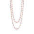 freshwater high lustre pearl necklace, in peach tones<br>and 18k rose gold <span class='visuallyhidden'>Call or text 323-404-2959 if you need shopping assistance.</span>