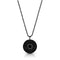 black diamond concentric pave circles pendant necklace in black gold <span class='visuallyhidden'>Call, text 323-404-2959 for shopping help.</span>