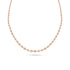 graduated champagne diamond tennis choker,<br>18 inch, in 18k rose gold <span class='visuallyhidden'>Call, text 323-404-2959 for shopping help.</span>