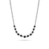Dominique Cohen diamond bezel bar layering choker, 16 inch, in black diamonds and 18k black gold <span class='visuallyhidden'>Call, text 323-404-2959 for shopping help.</span>