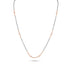 rose gold and blackened sterling chain perfect solo or for pendants and enhancers <span class='visuallyhidden'>Call, text 323-404-2959 for shopping help.</span>