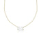 east-west oval diamond choker<br>in white diamond paired with yellow gold <span class='visuallyhidden'>Call, text 323-404-2959 for shopping help.</span>