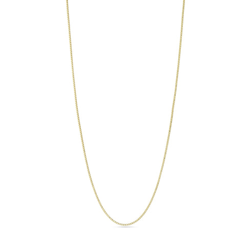 franco chain, 22 inch length in yellow gold <span class='visuallyhidden'>Call, text 323-404-2959 for shopping help.</span>