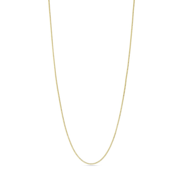 franco chain, 22 inch length in yellow gold <span class='visuallyhidden'>Call, text 323-404-2959 for shopping help.</span>