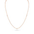 Dominique Cohen 2mm gemstone beads delicate chain necklace, in rose pyrite and 18k rose gold <span class='visuallyhidden'>Call, text 323-404-2959 for shopping help.</span>