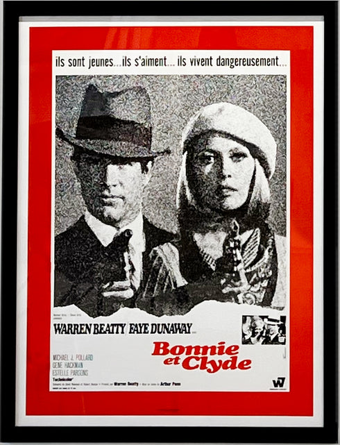 bonnie and clyde original, limited edition movie poster,<br>near mint condition <span class='visuallyhidden'>Call or text 323-404-2959 for shopping assistance</span>