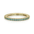 blue diamond eternity stack ring,<br>tall style,<br>in yellow gold <span class='visuallyhidden'>Call or text 323-404-2959 if you need shopping assistance.</span>