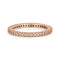 champagne diamond eternity stack ring,<br>tall style,<br>in rose gold <span class='visuallyhidden'>Call or text 323-404-2959 if you need shopping assistance.</span>
