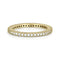 white diamond eternity stack ring,<br>tall style,<br>in yellow gold <span class='visuallyhidden'>Call or text 323-404-2959 if you need shopping assistance.</span>