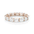 white AG diamonds in rose gold;<br>also comes in mined diamonds <span class='visuallyhidden'>Contact the Beverly Hills store at 323-404-2959 or through this website for shopping assistance.</span>
