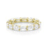 oval cut diamond eternity ring, in mined diamonds and yellow gold <span class='visuallyhidden'>Contact the Beverly Hills store at 323-404-2959 or through this website for shopping assistance.</span>
