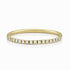 microset (by hand) diamond eternity ring<br>in white diamonds and yellow gold <span class='visuallyhidden'>Call or text 323-404-2959 if you need shopping assistance.</span>